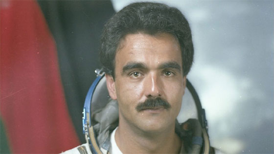 أول رائد فضاء أفغاني