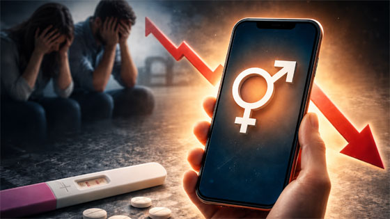 الهاتف وتراجع معدلات الخصوبة