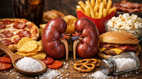 عادات تدمر الكلى